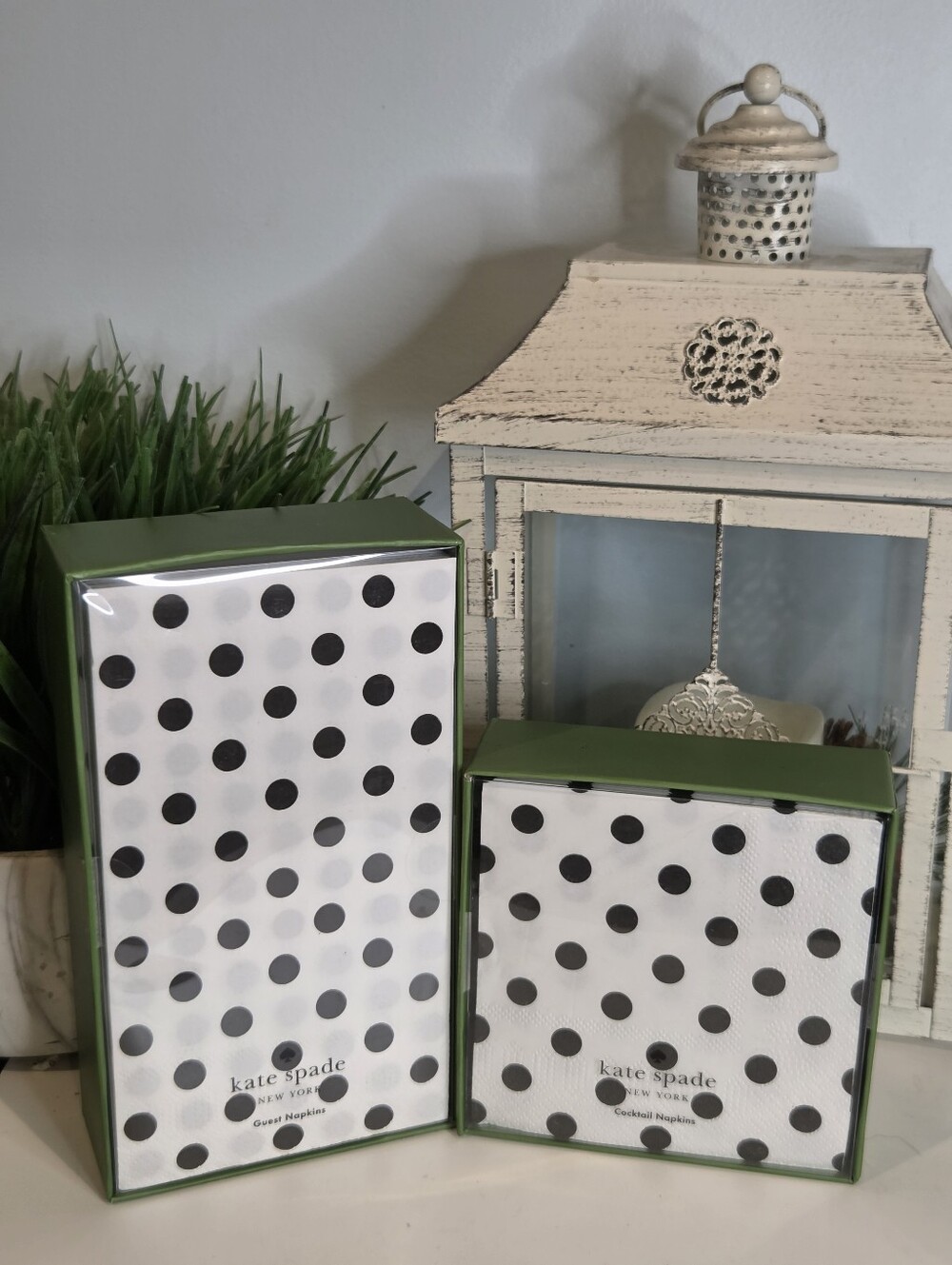 Kate Spade Guest & Cocktail Napkins Set